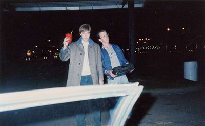 Showcase Cinemas Sterling Heights - Paul And Ron Changing The Marquee From Ron Wittebols